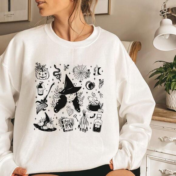 Other - Halloween Doodles Sweater
